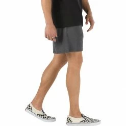 Outlet ⌛ Vans Range Salt Wash Relaxed Elastic Short Men's 🤩 -Vans Sales Shop ASP D2