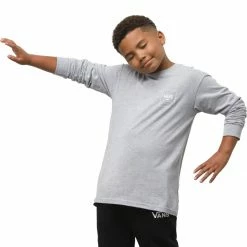 Flash Sale 👍 Vans Print Box Back Long Sleeve T Shirt Boys' 😍