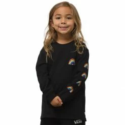 Wholesale 🧨 Vans Over Ur Head Long Sleeve Shirt Toddler Girls' 🔥