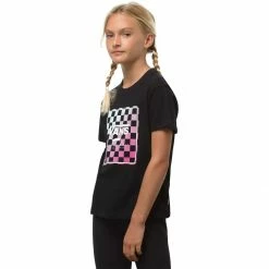 Buy 👏 Vans Boxed In Checks Short Sleeve Shirt Girls' ❤️