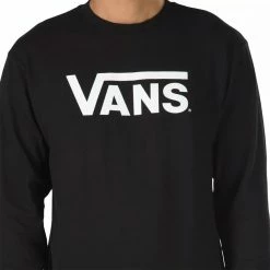 New 👏 Vans Classic Long Sleeve T Shirt Men's ❤️ -Vans Sales Shop BLAWHI D1 9