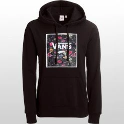 Best Pirce 🛒 Vans Boxed In Pressed Floral BF Hoodie Women's ⭐ -Vans Sales Shop BLA D4 5