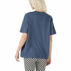 Discount 😀 Vans Pocket V Shirt Women's 🌟 -Vans Sales Shop CEMBLU D1 1