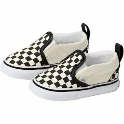 Buy 🧨 Vans SlipOn V Checkerboard Pack 👟 Shoe Toddlers' 🔔 -Vans Sales Shop CHEBLAWHI D1