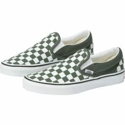 Brand new 🎁 Vans Classic Checkerboard Pack Slip On 👟 Shoe Women's ✨ -Vans Sales Shop CHTHTRWH D1
