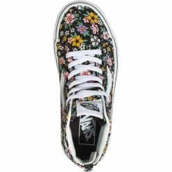 Brand new 🎁 Vans Fun Floral Sk8 Hi Zip 👟 Shoe Girls' ⭐ -Vans Sales Shop FUFLBLTRWH D2