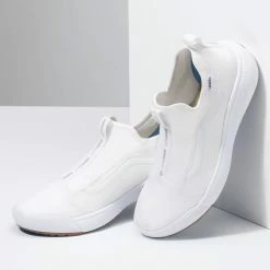 Outlet 😀 Vans Ultrarange Knit Pack Exo Slip 👟 Shoe Women's 🎁 -Vans Sales Shop KNTRWHTRWH D7