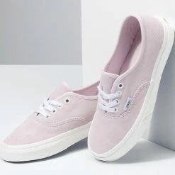 Promo 😀 Vans Authentic Pig Suede 👟 Shoe Women's 🎉 -Vans Sales Shop PISUORICSNWHLL D4