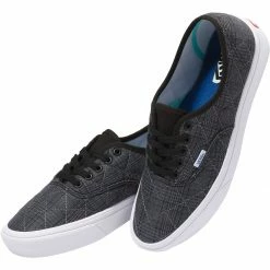 Promo ❤️ Vans Comfycush Authentic Quilted Suiting 👟 Shoe 🎁 -Vans Sales Shop QUSUPLBL D15