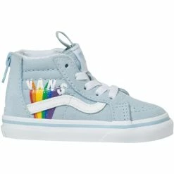 Best deal 😍 Vans SK8Hi Zip Rainbow Pack Skate 👟 Shoe Toddler Girls' 💯