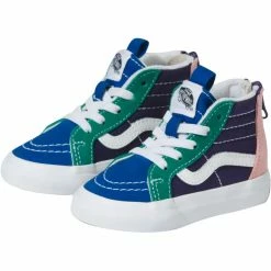 Flash Sale ⌛ Vans SK8Hi Zip Retro Court Pack Skate 👟 Shoe Toddlers' ✔️ -Vans Sales Shop RECOMUTRWH D1