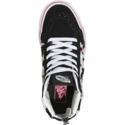 Wholesale 🎉 Vans SK8Hi Zip Sherpa Checkerboard Pack Skate 👟 Shoe Kids' 🎁 -Vans Sales Shop SHCHFLPAPILL D2