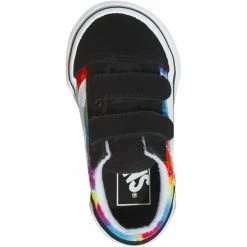 Best Sale 👍 Vans Old Skool V Tie Dye Pack Skate 👟 Shoe Toddler Boys' ⌛ -Vans Sales Shop SPTIDYMUTRWH D2