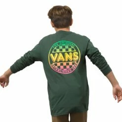 New 🌟 Vans Bubbled Up Long Sleeve T Shirt Boys' 🌟 -Vans Sales Shop SYC D3