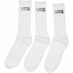 Coupon ❤️ Vans Classic Crew 🧦 Socks 3 Pack Men's ❤️ -Vans Sales Shop WH 3