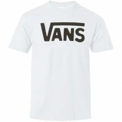 Budget 🎁 Vans Classic Short Sleeve T Shirt Men's 🔥 -Vans Sales Shop WHI 12