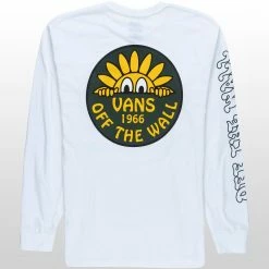 Promo 🔥 Vans Trippy Outdoors Long Sleeve Shirt Men's 👍 -Vans Sales Shop WHI D1 10