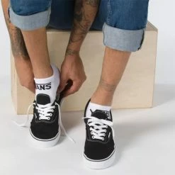 Cheapest 🤩 Vans Classic Kick Sock 3 Pack ⭐ -Vans Sales Shop WHI D1 2