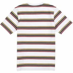 Flash Sale 💯 Vans Gibbs Stripe T Shirt Boys' 😀 -Vans Sales Shop WHI D1 7